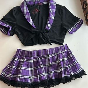 NWT School Girl Outfit/Costume